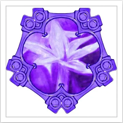 The Lyceum badge relates to heroes seeking the flower of eternal youth during an epic quest for longer healthy life.