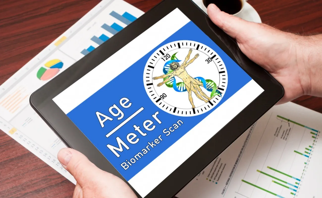 AgeMeter stylistic tablet interface concept
