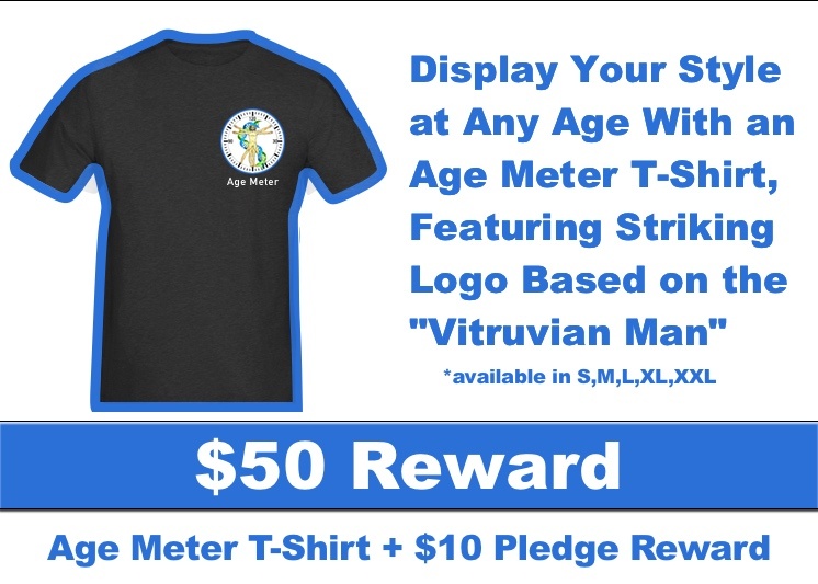 AgeMeter Campaign Reward T-Shirt