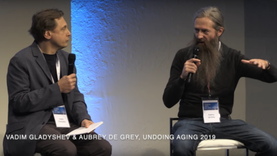 Vadim Gladyshev debates with Aubrey de Grey.