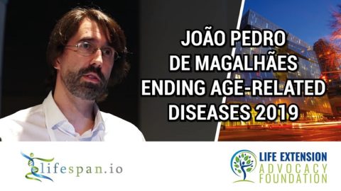 Joao Pedro de Magalhaes at EARD2019