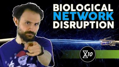 X10 on Biological Network Disruption
