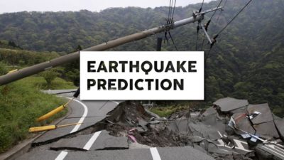 Science to Save the World on earthquakes
