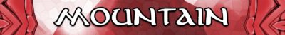 Mountain backer banner