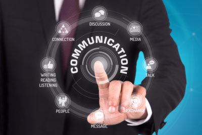 An image relating to communication