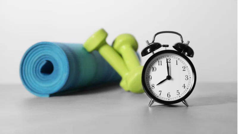 Exercise clock