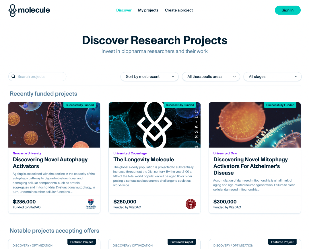 Molecule Product Screenshot