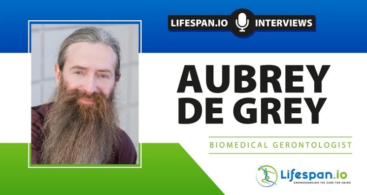 Dr. Aubrey de Grey Will Speak at the Longevity Summit Dublin