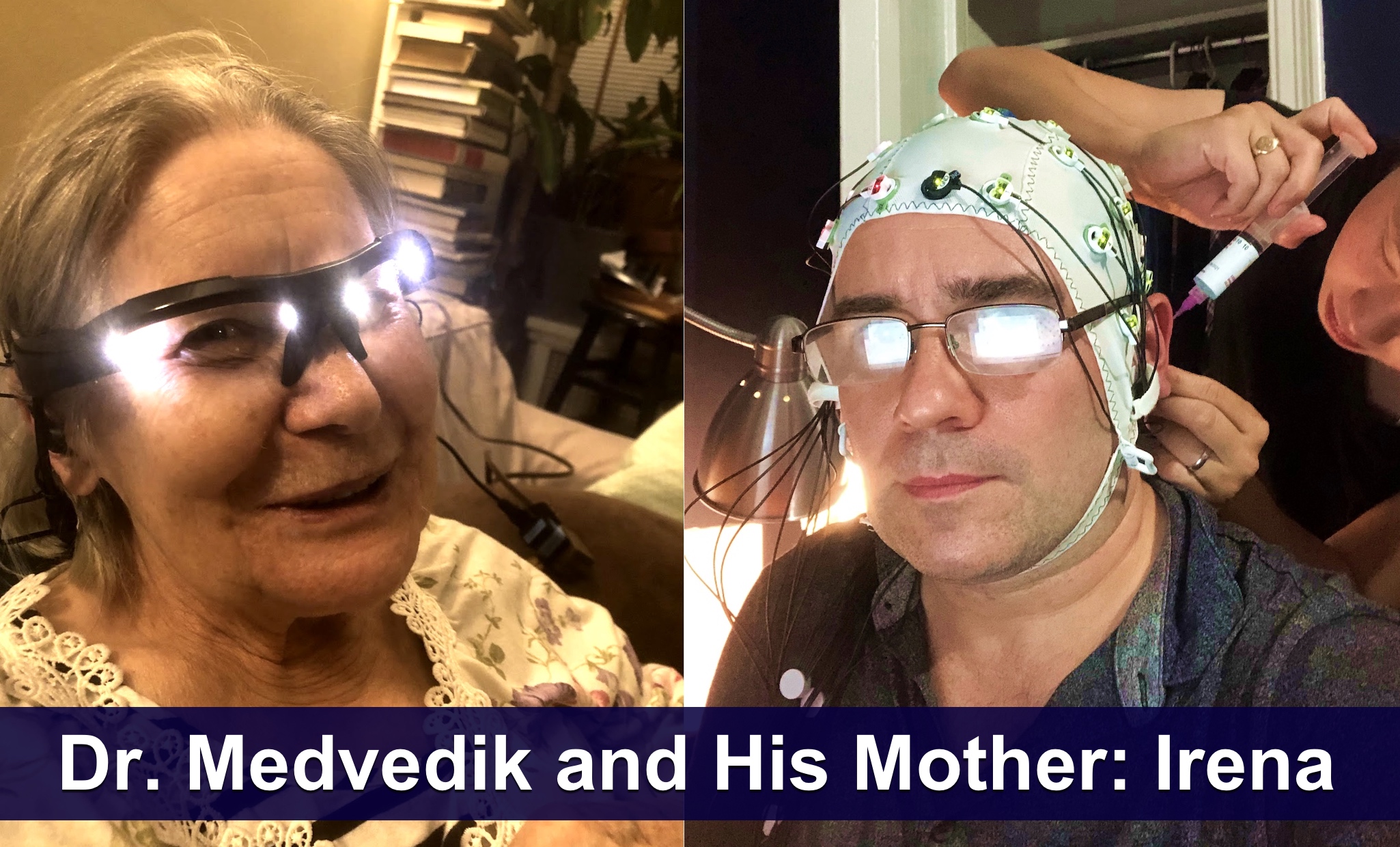 Mindset is a light and sound headset for treating Alzheimer's disease.
