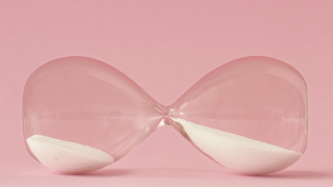 Pink Hourglass
