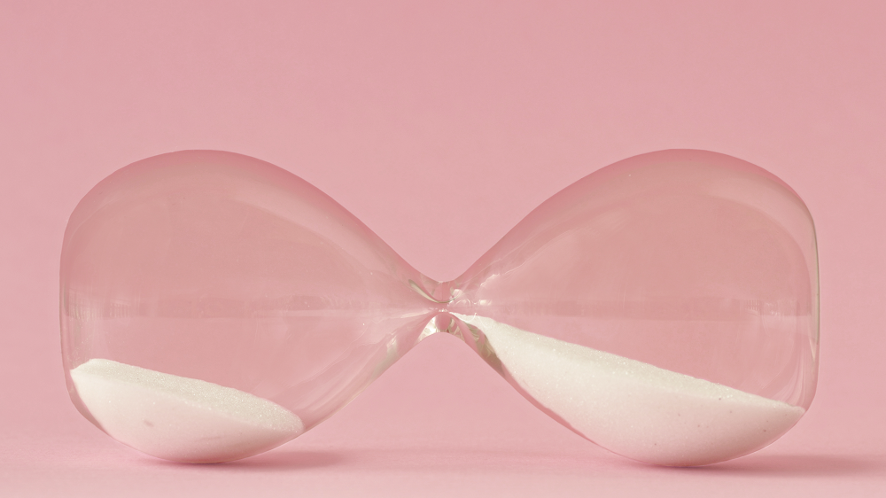 Pink Hourglass