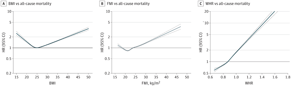 Obesity Metric Curves