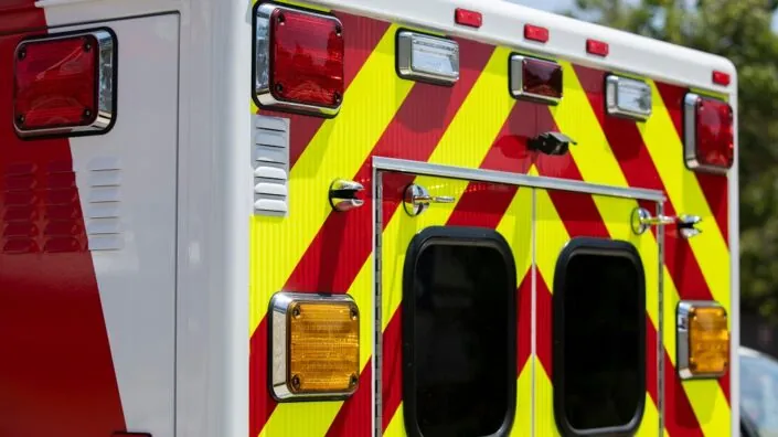 Ambulance back