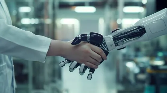 Human Robot Handshake