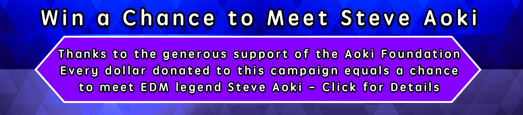 Steve Aoki MitoSENS Banner