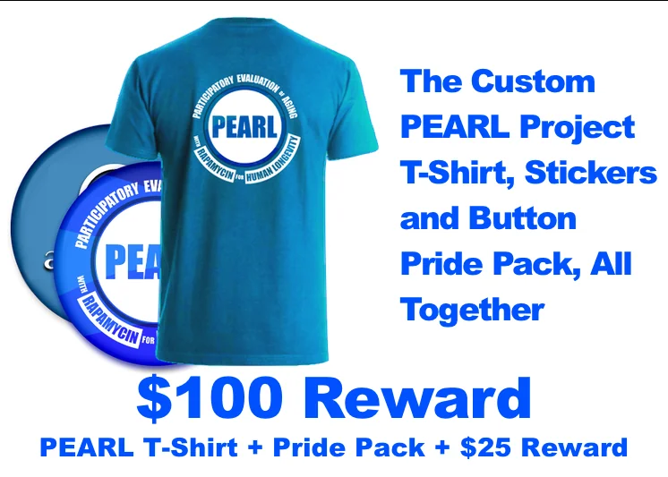 PEARL Rapamycin Lifespan Campaign Reward: Pride Pack Combo
