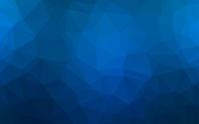 Blue polygonal background