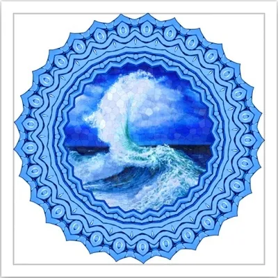 The ocean badge relates to heroes crossing a dangerous sea on an epic quest for longer healthy life.