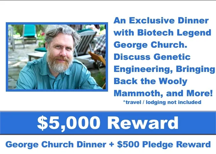 AgeMeter Campaign Reward Dinner With George Church