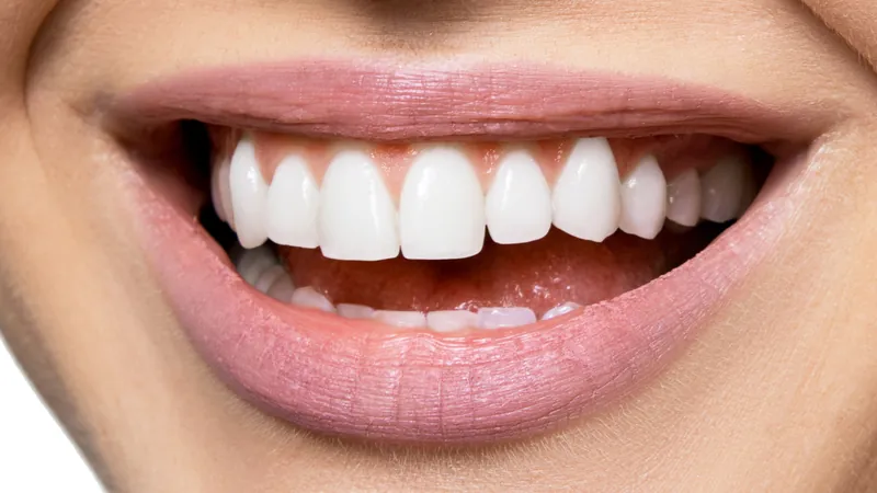 Teeth close-up