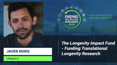 Javier Noris at Ending Age-Related Diseases 2020