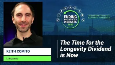 Keith Comito at Ending Age-Related Diseases 2020