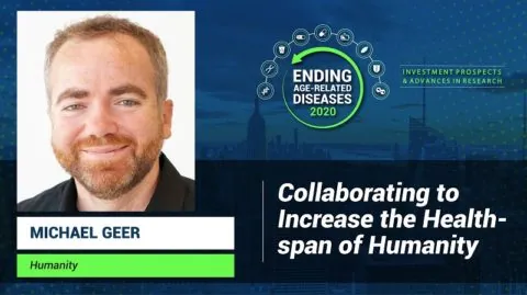 Michael Geer at Ending Age-Related Diseases 2020