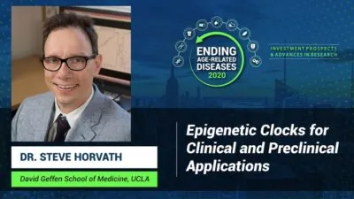 Steve Horvath at Ending Age-Related Diseases 2020