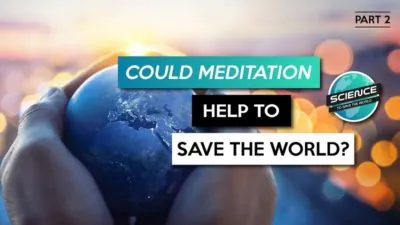 Could meditation help society to be less violent?