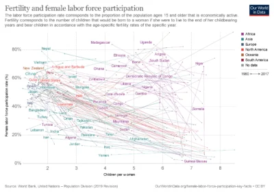Fertility and female labor force participation