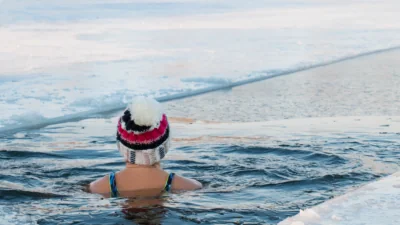 Swimming in ice