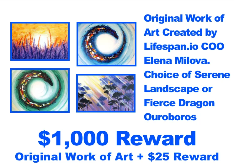 PEARL Rapamycin Lifespan Campaign Reward: Elena Milova Painting