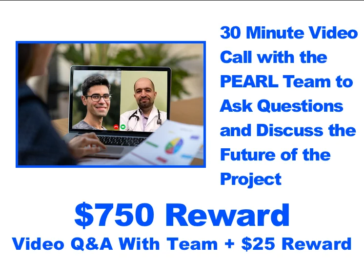 PEARL Rapamycin Lifespan Campaign Reward: Video Call